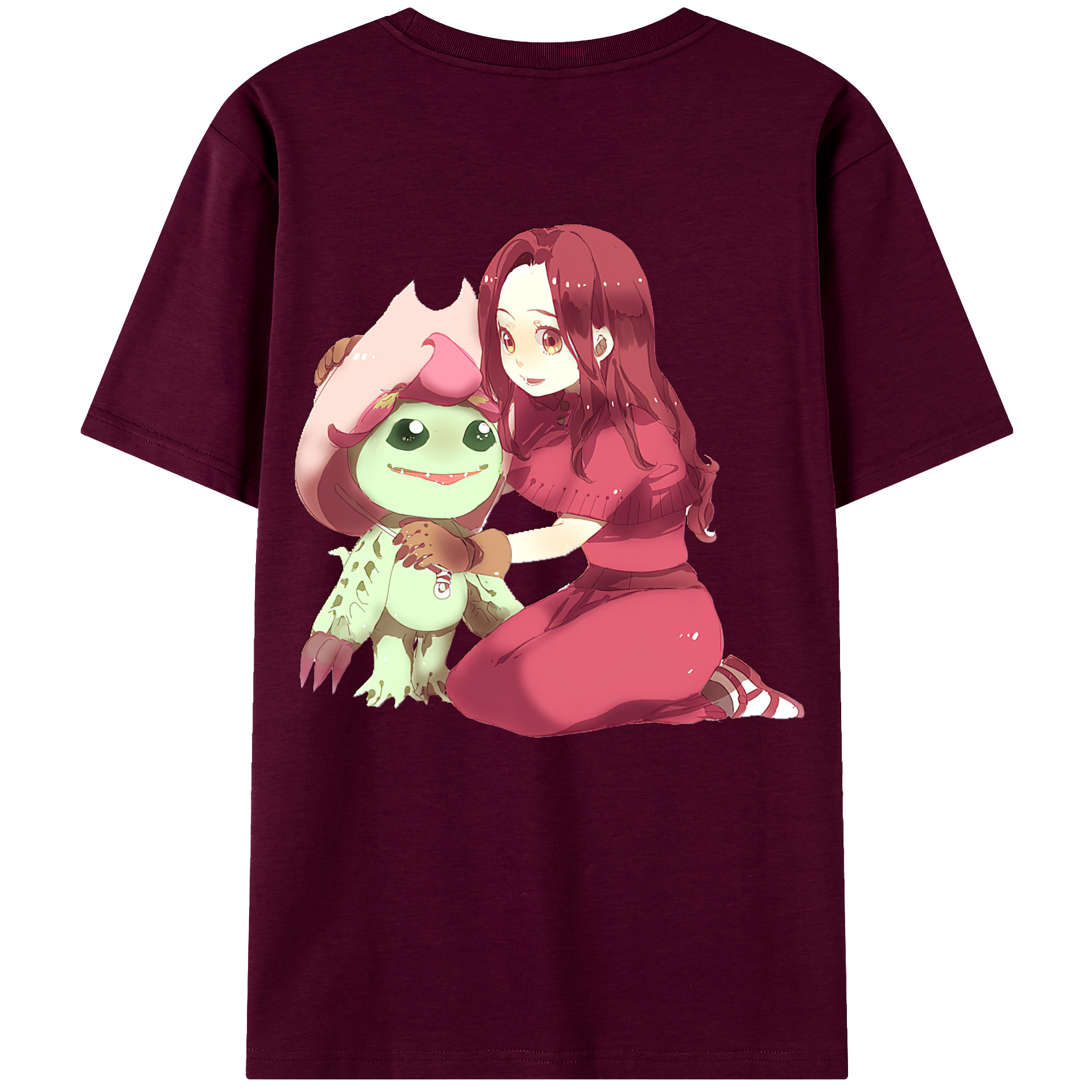 （画像用） Digimon デジタルモンスター/デジモン レディース半袖Tシャツ(バックプリント)